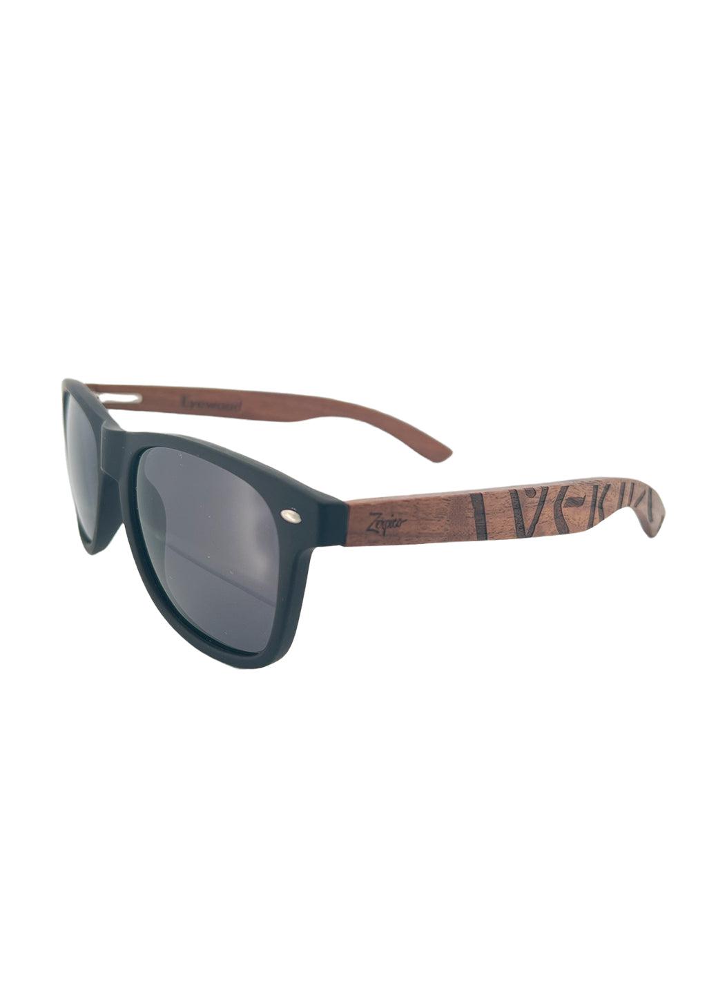 Eyewood | Engraved wooden sunglasses - Viking Runes - Sweden